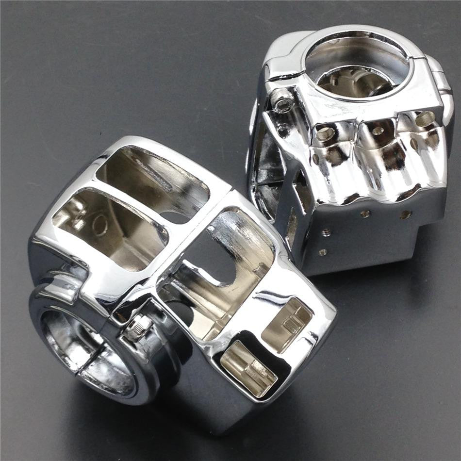 HTT Chrome Switch Housing Cover For 2009-2012 Harley Davidson Tri Glide Ultra Classic FLHTCUTG