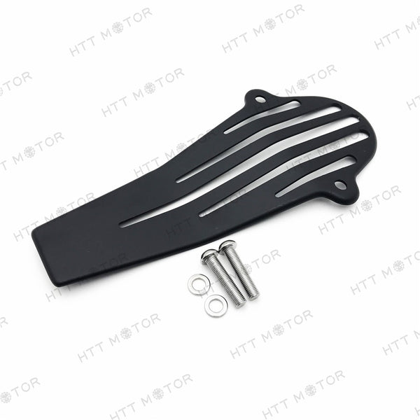 HTTMT- Black Iron Plate Drive Shaft Cover For Yamaha V-Star 650 1100 Classic Custom 120mm