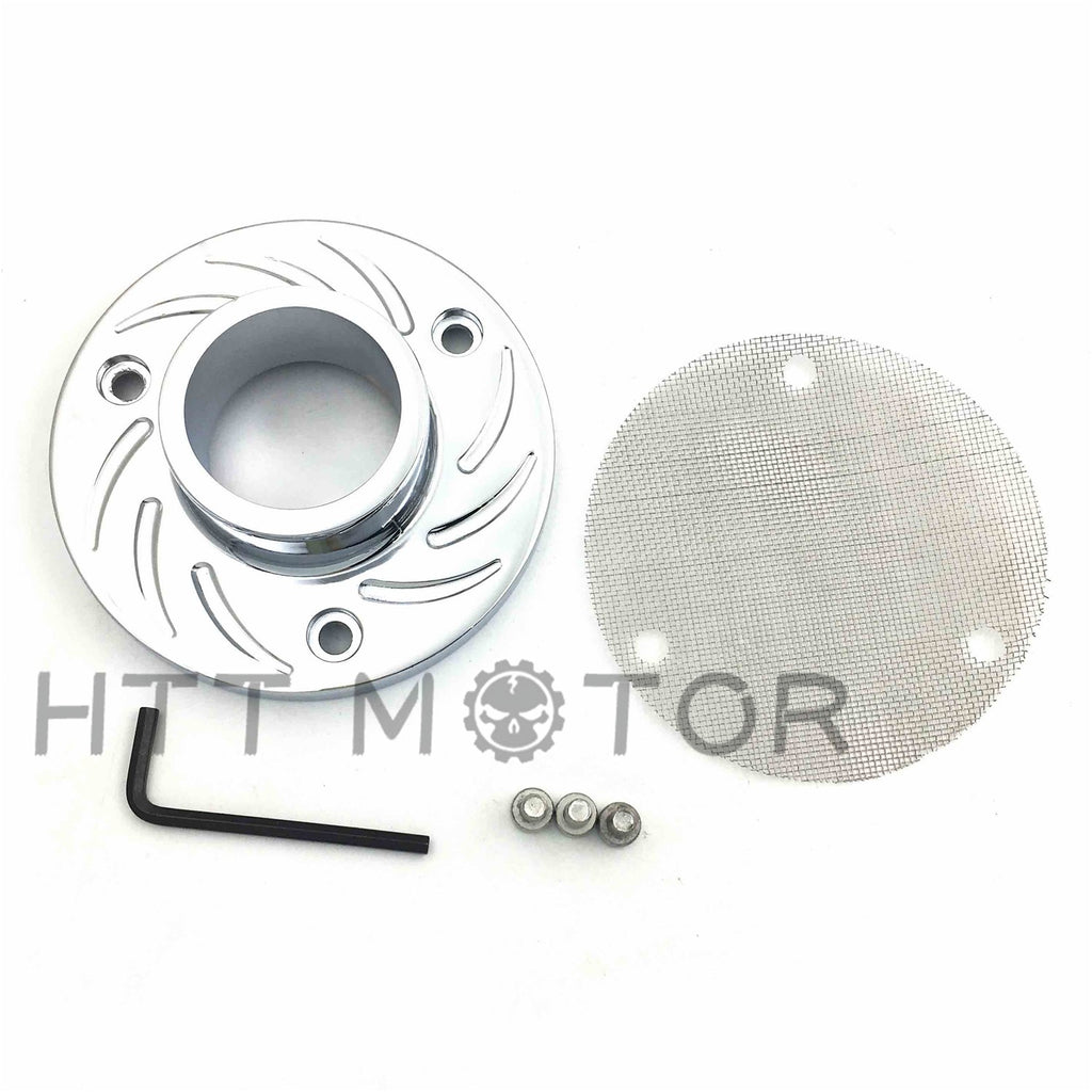 HTTMT- ATV Exhaust Tip Muffler Chrome For 2006 Honda Foreman Rubicon 500 FourTrax