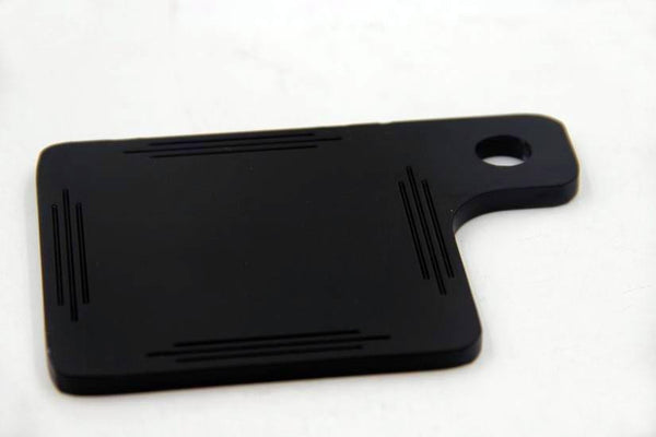 For Harley Davidson Sportster Softail Dyna Electra Glide BLACK TAG PLATE