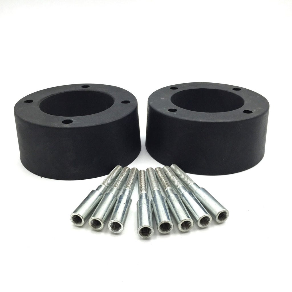 HTT Motorcycle Black Heavy Duty Urethane ATV 2.5 inch Wheel Spacers 4/110  For Kawasaki KLF 185 Bayou KFX 400 Polaris Scrambler Predator Outlaw 500 Suzuki 400