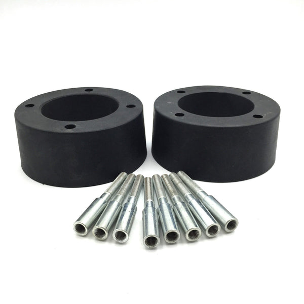HTT Motorcycle Black Heavy Duty Urethane ATV 2.5 inch Wheel Spacers 4/110  For Kawasaki KLF 185 Bayou KFX 400 Polaris Scrambler Predator Outlaw 500 Suzuki 400