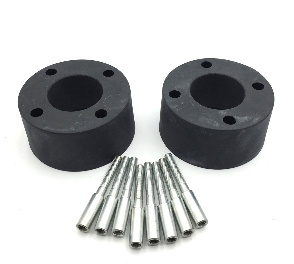 HTT Motorcycle Black Heavy Duty Light Weight Urethane ATV 2.5 inch 4/101 Wheel Spacers For Kawasaki KLT 100/160/185/200 Polaris Big Boss Magnum Scrambler Trail Blazer Xplorer