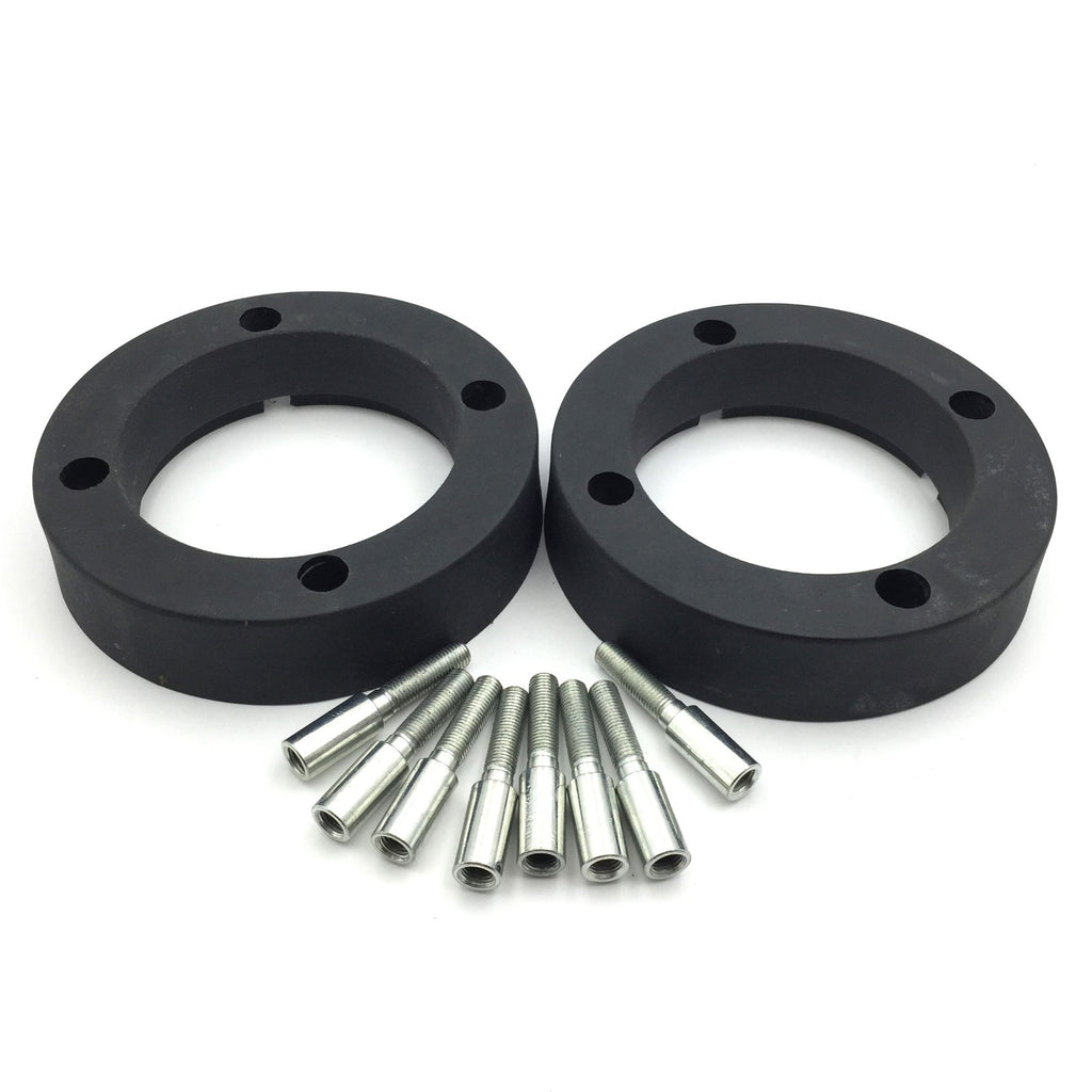 HTT Motorcycle Black Heavy Duty Light Weight Urethane ATV 1.5 inch 4/137 Wheel Spacers For Kawasaki KLF Bayou Prairie 300 KLF Bayou 220 KFX 700 V-Force Prairie KVF