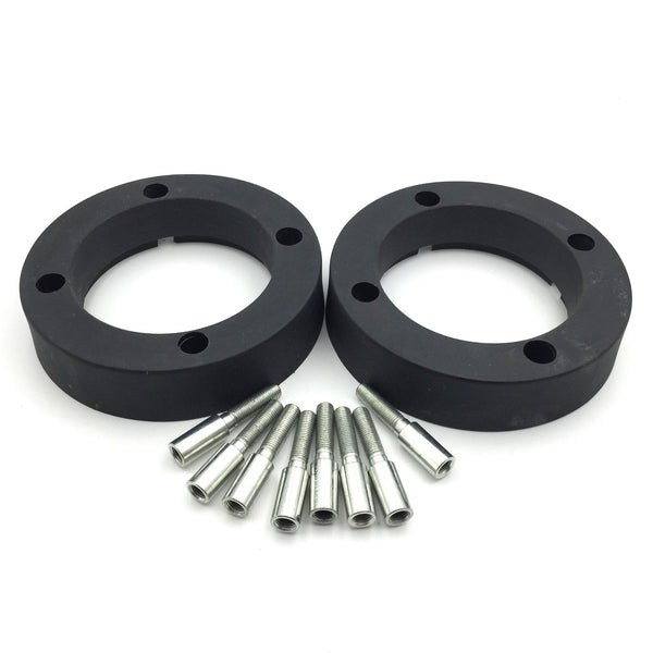 HTT Motorcycle Black Heavy Duty Light Weight Urethane ATV 1.5 inch 4/137 Wheel Spacers For Kawasaki KLF Bayou Prairie 300 KLF Bayou 220 KFX 700 V-Force Prairie KVF