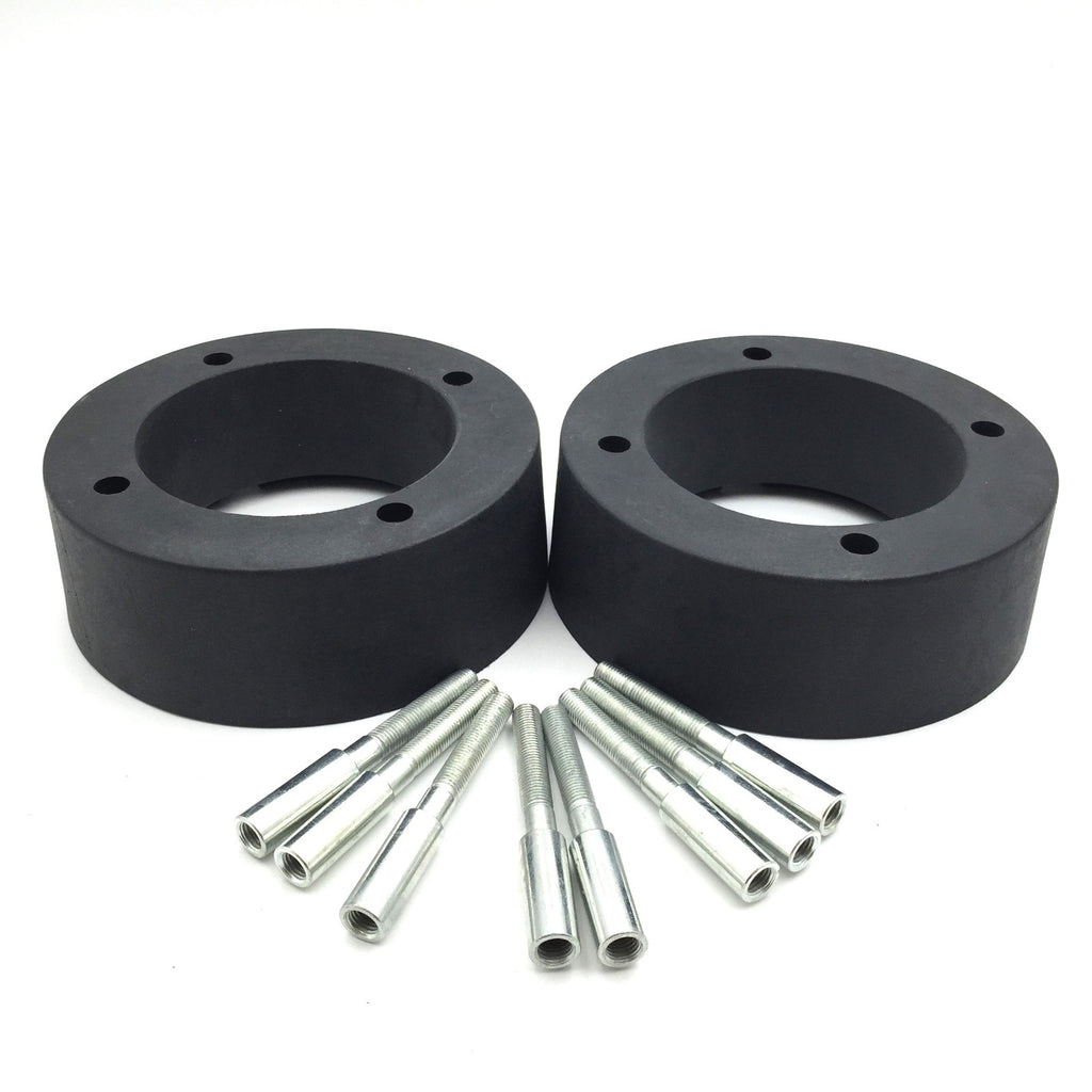 HTT Motorcycle Black Heavy Duty Light Weight Urethane ATV 2.5 inch 4/137 Wheel Spacers For Kawasaki KLF Bayou 220 250 300 Prairie 300 360 KLF Bayou 400