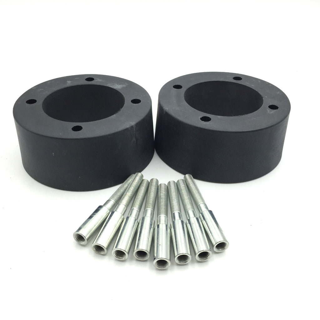 HTT Motorcycle Black Heavy Duty Urethane ATV 2.5 inch 4/115 Wheel Spacers For Arctic Cat 250 250i 300 300i 500 Auto 500i TBX 500