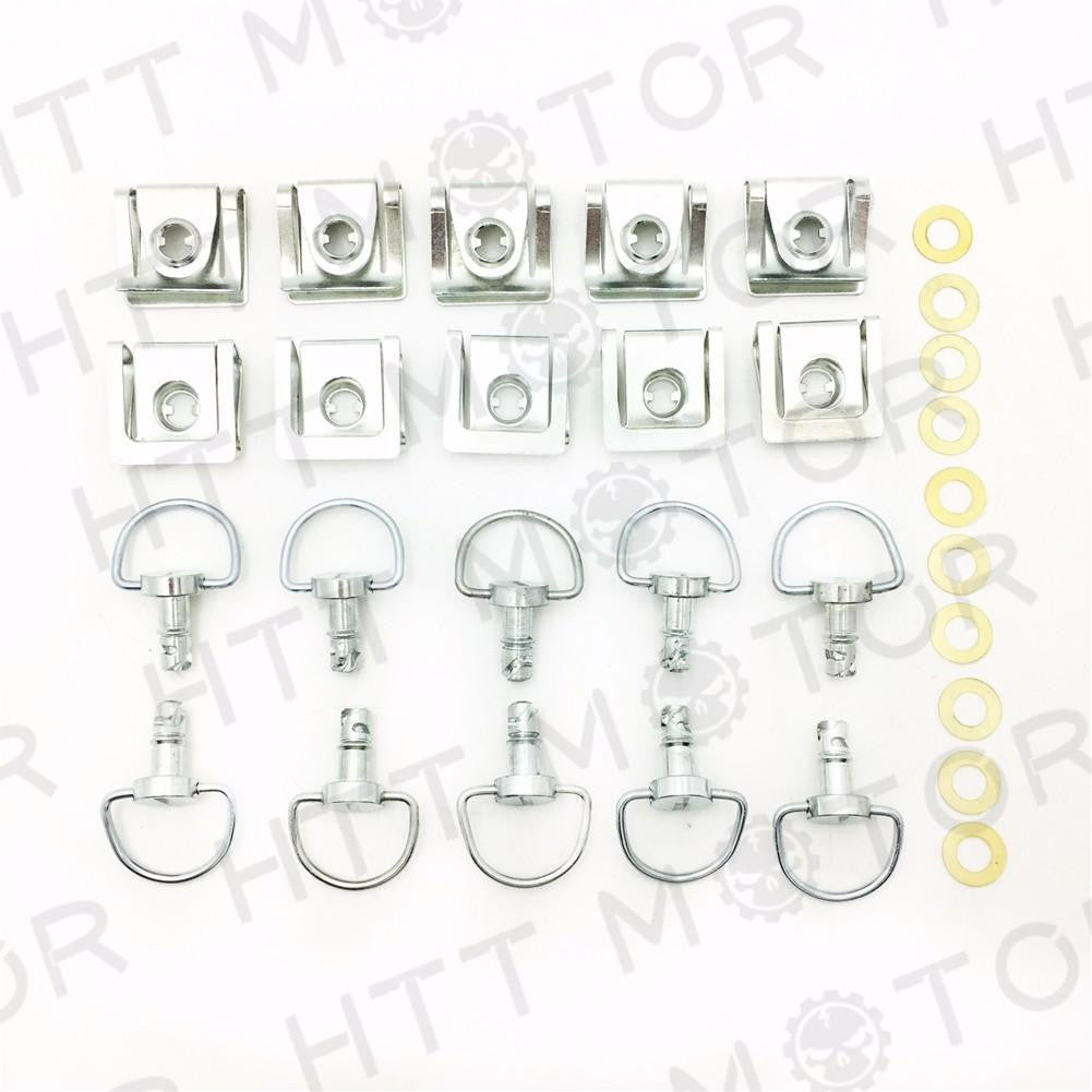 1/4 Turn Quick Release Fasteners 15mm Turn Race Fairing Quick Release Fasteners