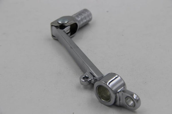 HTT Motorcycle Chrome High Tensile Strength Aluminum Folding Rear Brake Pedal Foot Lever For Honda CBR 600 / F4 / F4i 1999-2006