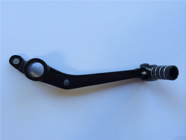 HTT Motorcycle Black High Tensile Strength Aluminum Folding Rear Brake Pedal Foot Lever For Yamaha YZF R1 2002-2003