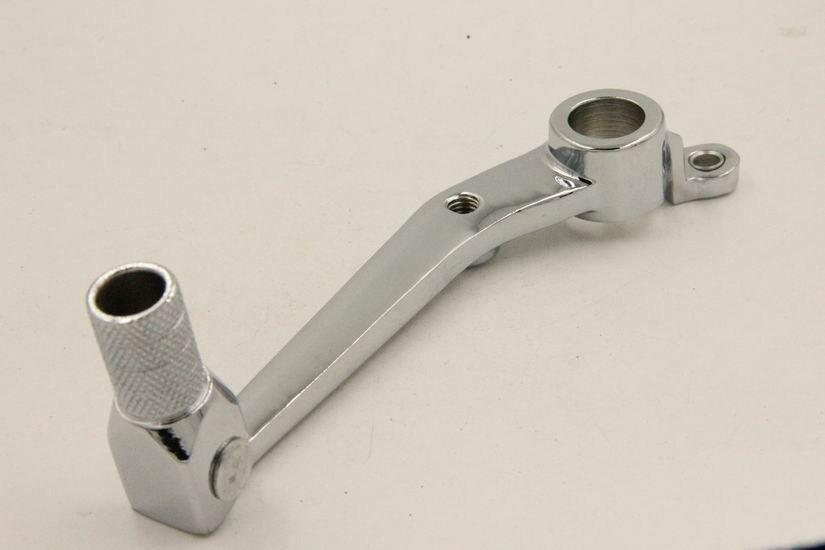 HTT Motorcycle Chrome High Tensile Strength Aluminum Folding Rear Brake Pedal Foot Lever For Yamaha YZF R1 2002-2003