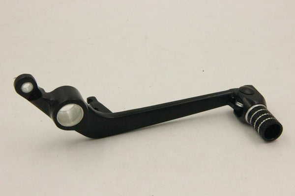 HTT Motorcycle Black High Tensile Strength Aluminum Folding Rear Brake Pedal Foot Lever For Yamaha YZF R1 2004-2006