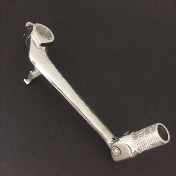 HTT Motorcycle Chrome High Tensile Strength Aluminum Folding Rear Brake Pedal Foot Lever For Yamaha YZF R1 2004-2006