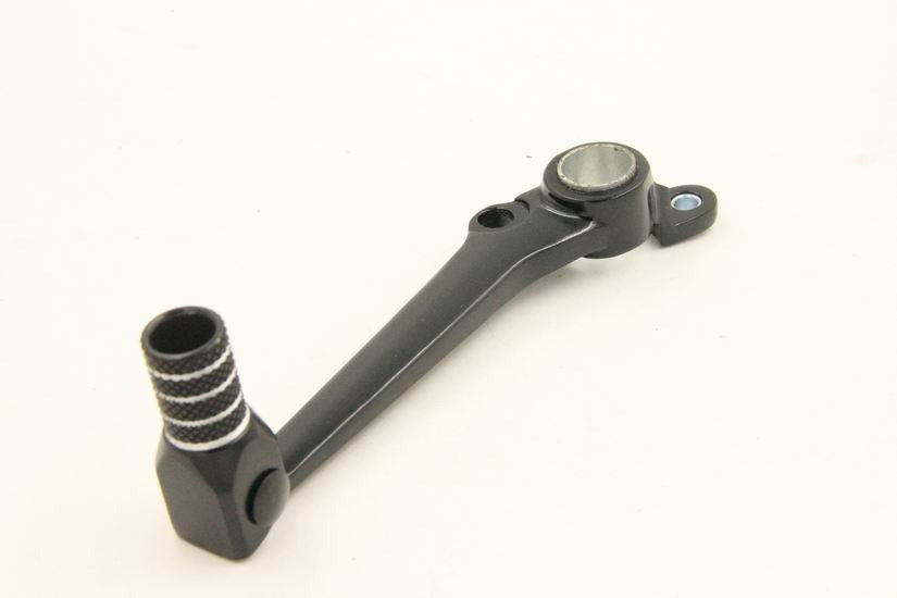 HTT Motorcycle Black High Tensile Strength Aluminum Folding Rear Brake Pedal Foot Lever For Yamaha YZF R6 1999-2002