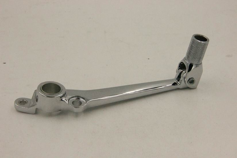 HTT Motorcycle Chrome High Tensile Strength Aluminum Folding Rear Brake Pedal Foot Lever For Yamaha YZF R6 1999-2002