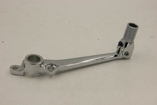 HTT Motorcycle Chrome High Tensile Strength Aluminum Folding Rear Brake Pedal Foot Lever For Yamaha YZF R6 1999-2002