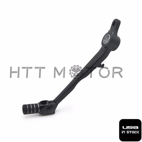 HTTMT- Brake Shift Pedal Foot Lever Fit For 2007 2008 Kawasaki ZX-6R ZX6R ZX 6R Black