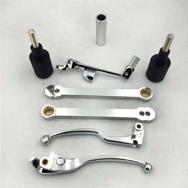 Brake Pedal Hand Lever Shift Linkages Frame Sliders for 2003-2006 Honda CBR600RR