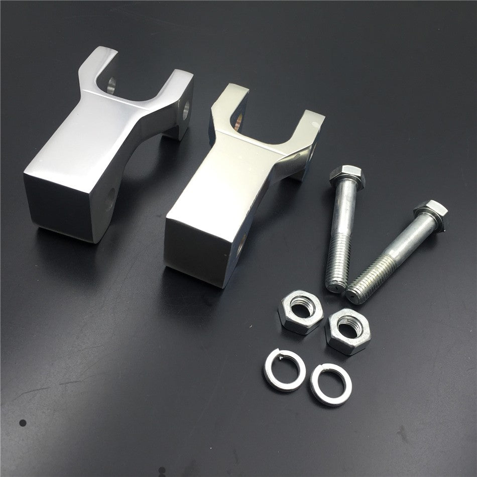 HTT Motorcycle Silver Front 3.5" Lowering Kit For Kawasaki KFX 450R (Original stock A-Arms Only)
