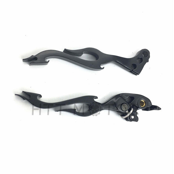 Black Brake Clutch Flame Lever Honda Cbr 600 F1 F2 F3 F4 F4I Hurricane Nc700 S/X