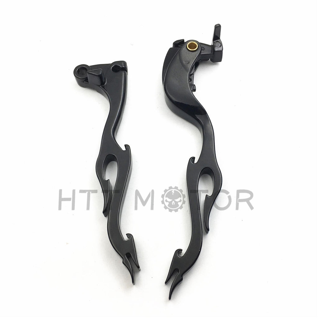 New Brake Clutch Flame Lever For Kawasaki Zx6R Zx10R Z750R Z1000 Sx Ninja 1000