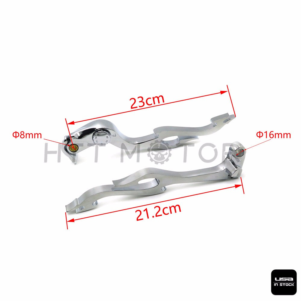 HTTMT- Flame Brake Clutch Lever Hand Suzuki GSXR600 GSXR750 06-16/GSXR1000 05-06