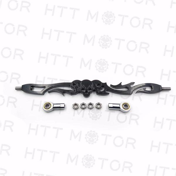 Black Skull Shift Linkage +3" For 1993-2016 Harley FXDWG Dyna Wide Glide