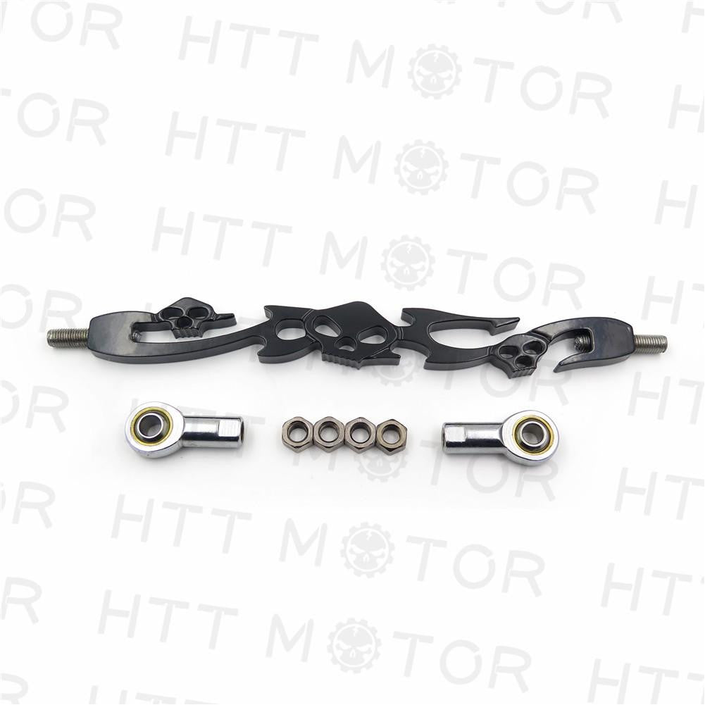 Black Skull Billet Shift Linkage for Harley Davidson Softail Standard FXST