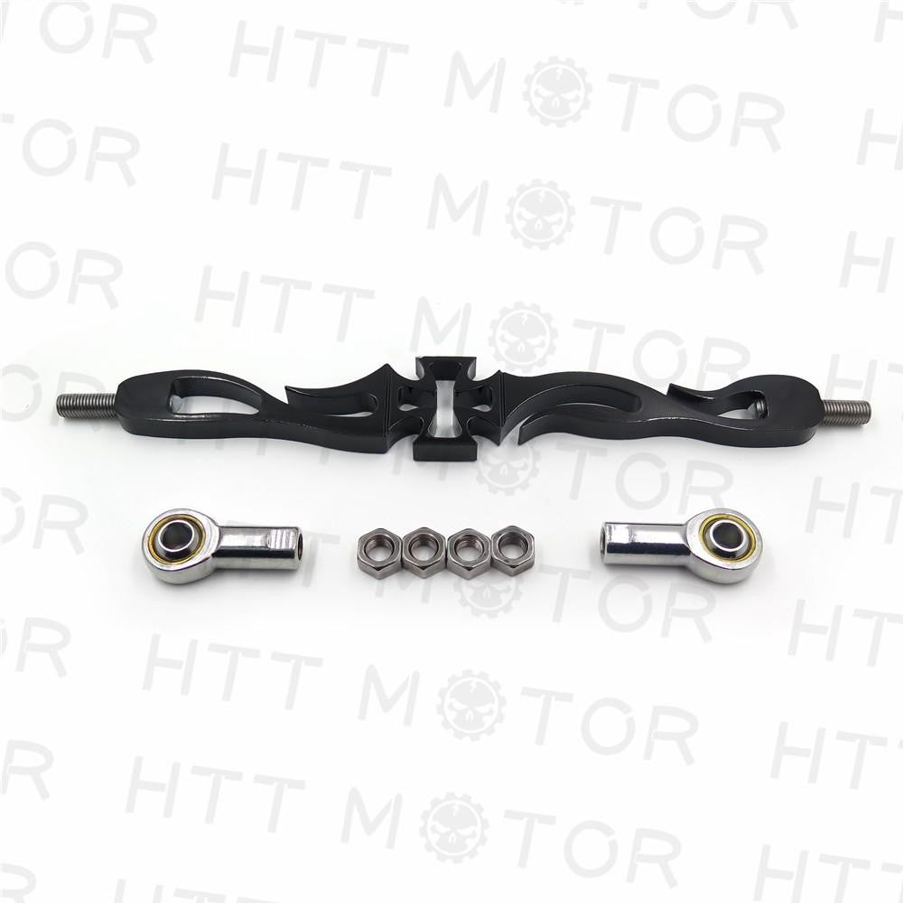 Black Cross Shift Linkage For Harley Dyna Softail Road King Electra Glide Touring