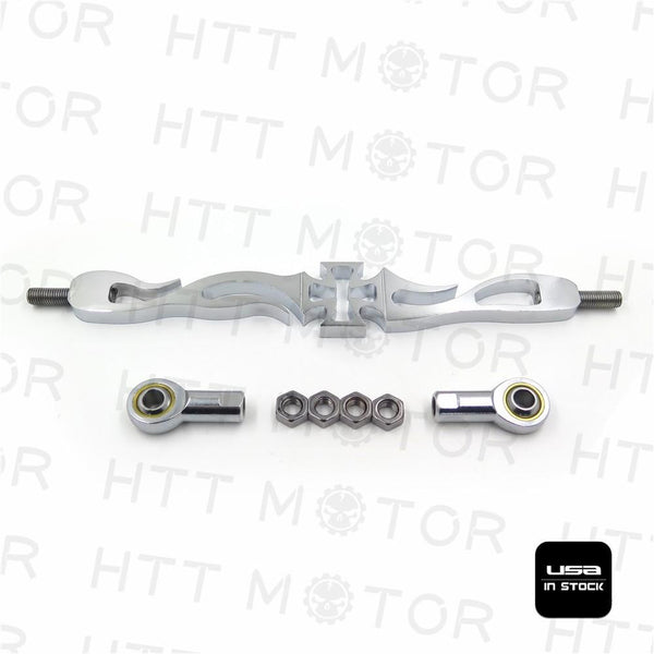 Chrome Cross Shift Linkage For Harley Dyna Softail Road King Electra Glide Touring