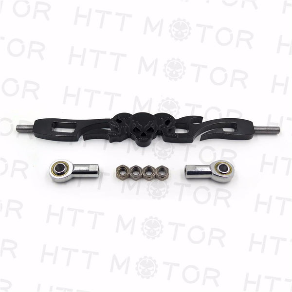 Black Skull Shift Linkage For Harley Davidson Softail FXDWG FLHR FLHT FLT