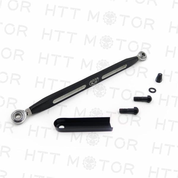 HTT Motorcycle Black CNC Skull Flame Engraved Emblem Shift Linkage For Harley Davidson CVO Road Glide FLTRSEI2 Custom FLTRXSE FLTRXSE2 EFI FLTRSE3 Ultra FLTRUSE Road King FLHRSE3 4 5 6