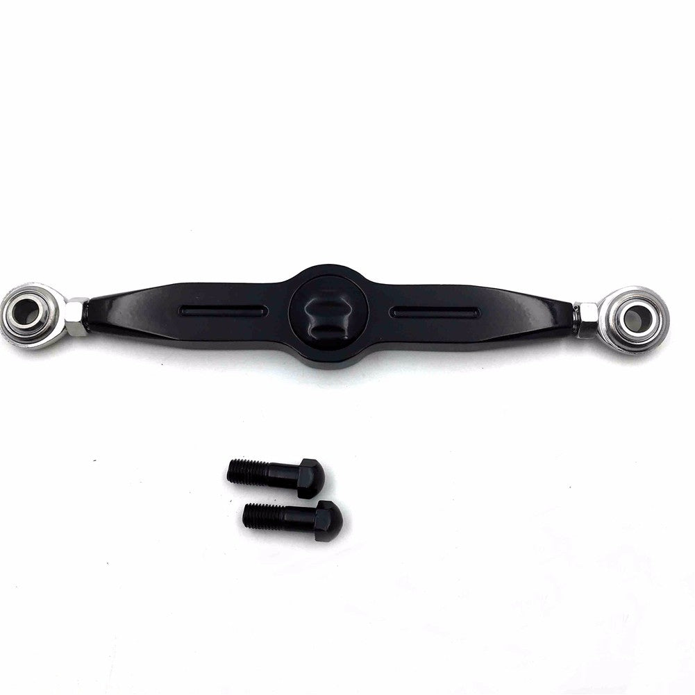 HTT- Black w/ Black Groove Short Gear Shift Linkage For Harley 2004-later XL models equipped with standard forward controls ( 1200 Low XL1200L/ 1200 Nightster XL1200N)