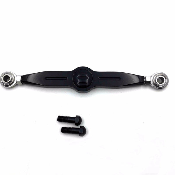 HTT- Black w/ Black Groove Short Gear Shift Linkage For Harley 2004-later XL models equipped with standard forward controls ( 1200 Low XL1200L/ 1200 Nightster XL1200N)