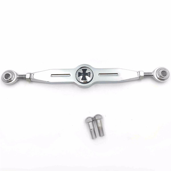 HTT- Chrome w/ Chrome Cross Short Gear Shift Linkage For Harley 2004-later XL models (Sportster 1200 Low XL1200L/ Forty Eight XL1200X/ SuperLow XL883L)