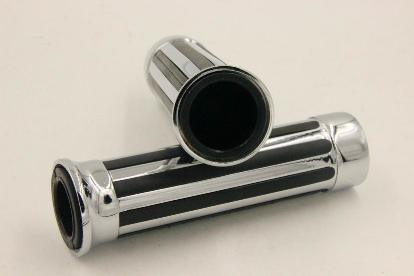 Motorcycle 7/8" 22mm Hand Grips Fit For Honda Suzuki Kawasaki Yamaha Bike