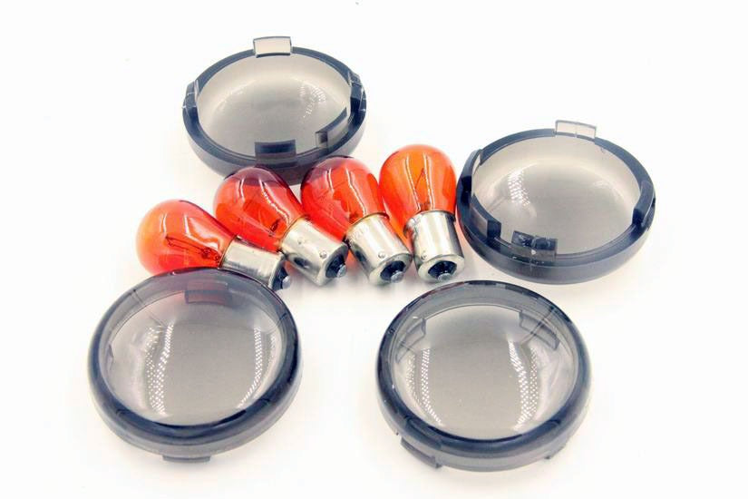 Turn Signal Lens For 2000-2013 Harley Davidson Softail Dyna Glide Sportsters Sm