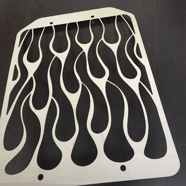 HTTMT Chrome Stainless Radiator Grille Cover