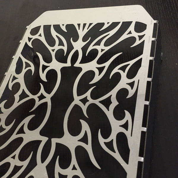 Flame Radiator Grille Cover Guard Protector For Kawasaki Vulcan VN 1500 stianless steel