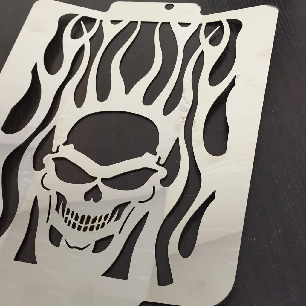 Skull Flame Radiator Grille Cover Guard Protector for Suzuki Boulevard M109