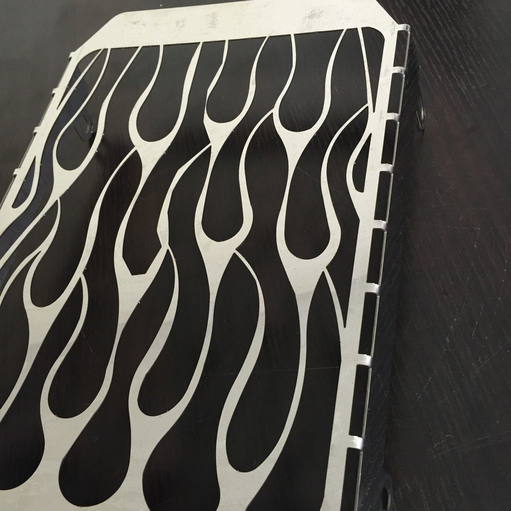 Fire Radiator Grille Cover Guard Protector For Honda GL1500 stainless steel