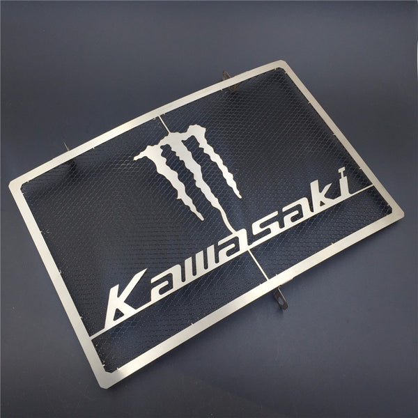 HTT Radiator Guard Protector Cover Grille Grill for 2007-2012 KAWASAKI stainless steel