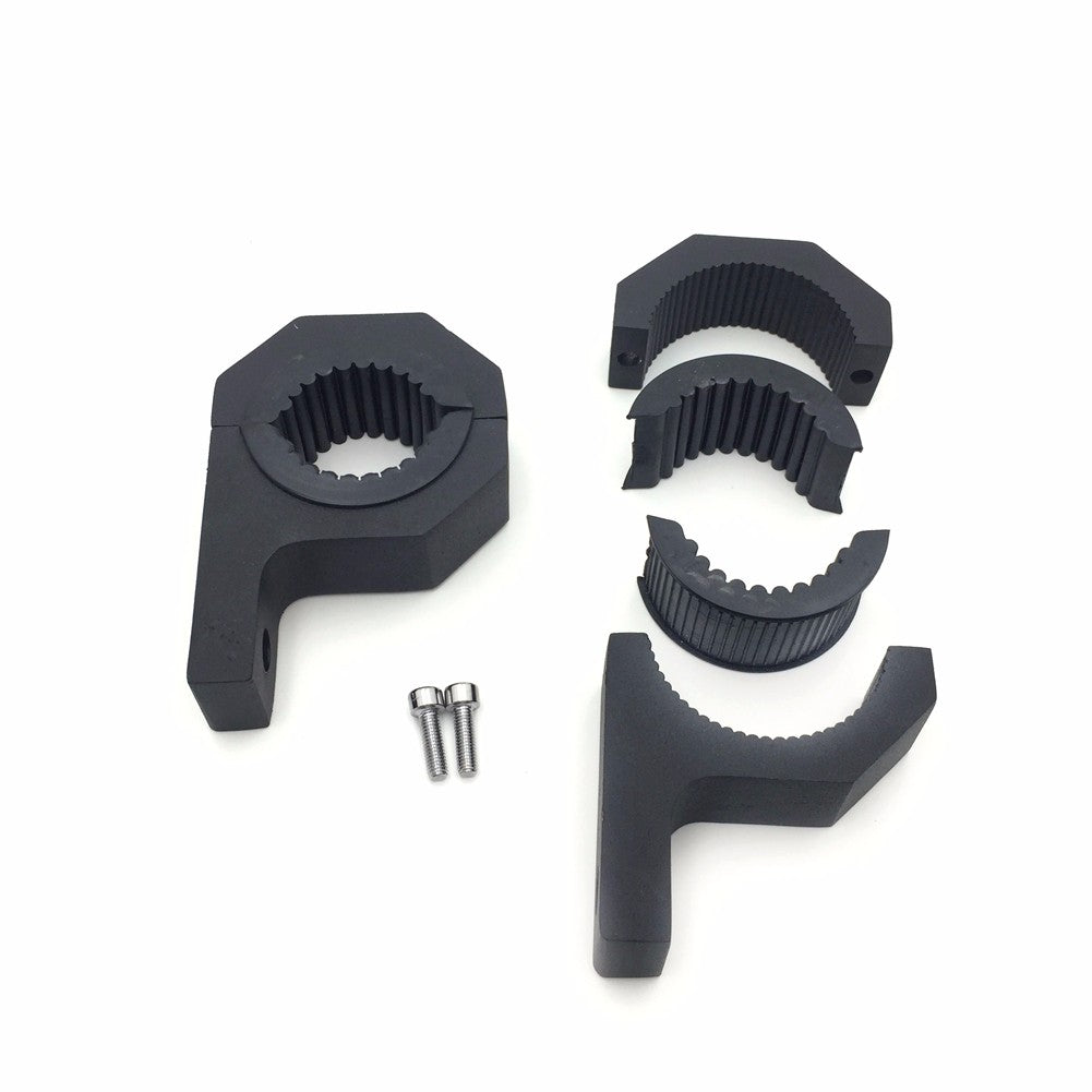 HTT- 1 Set Mounting Bracket Light Bar Mount 1.5" 2" Tube Clamp Roof Roll Cage Holder For Work HID LED Light Bar off-road vehicles cars Trucks boats UTV