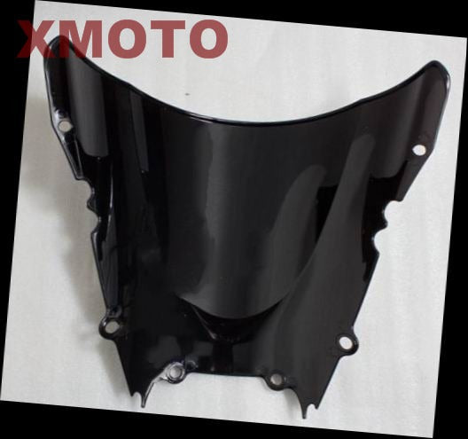 HTT Motorcycle Dark Smoke Windscreen Windshield For Yamaha Yzf R6 1998-2002 1999 2000 2001 2002