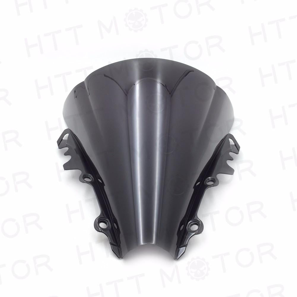 Adjustable Clip On Windshield Extension Spoiler Wind Deflector For Motorcycle