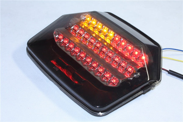 LED Tail Light Brake Turn Signals For Honda CB1300 2003 CB400 V-TEC 2003-2008 SMOKE