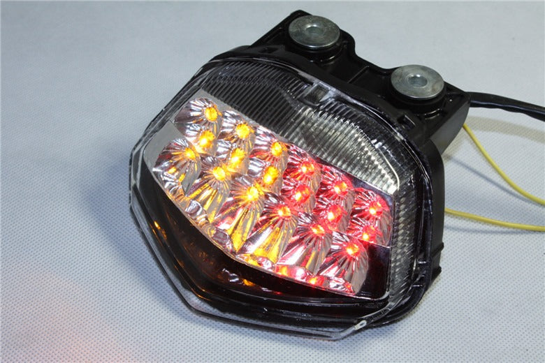 Led Tail Light Brake Turn Signals For Kawasaki Ninja Zx250R 2008 2009 2010 Clear