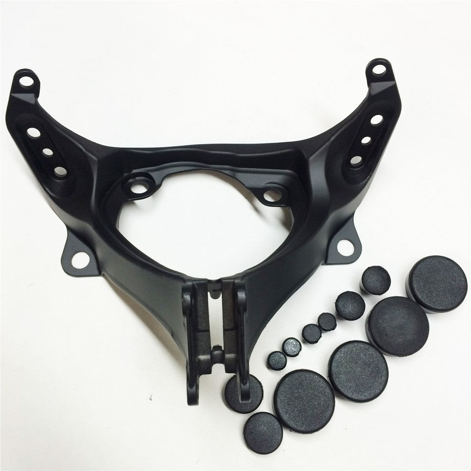 Front Upper Fairing Brackets Frame Plugs for 2007 2008 Suzuki GSXR1000 GSX-R