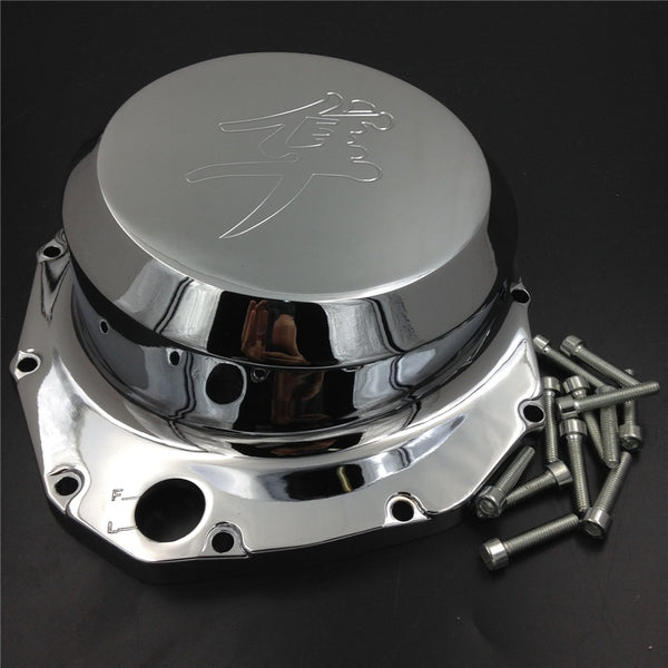 HTT- Engine Clutch Cover For Suzuki GSXR1300 Hayabusa 1999-2013 / Suzuki B-king 2008-2009 Chrome Right Side