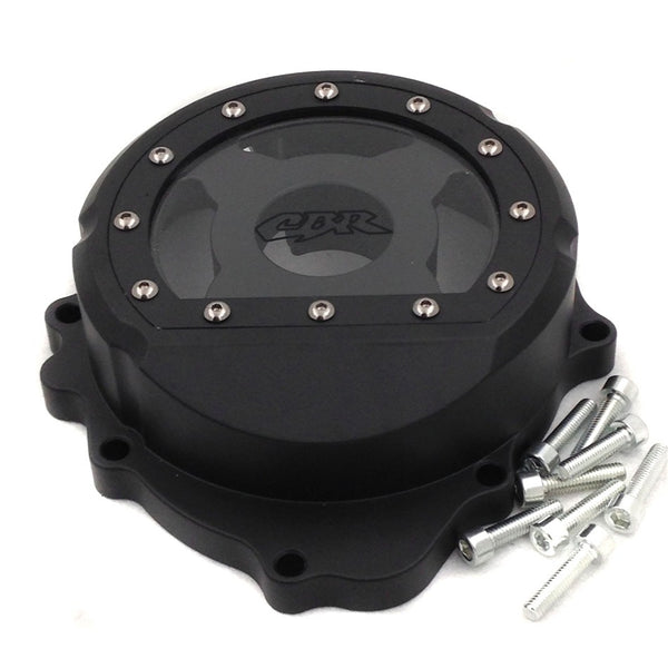 HTT- Motorcycle Engine Stator Cover See Through For Honda CBR600RR / F5 2007-2014 Black Left
